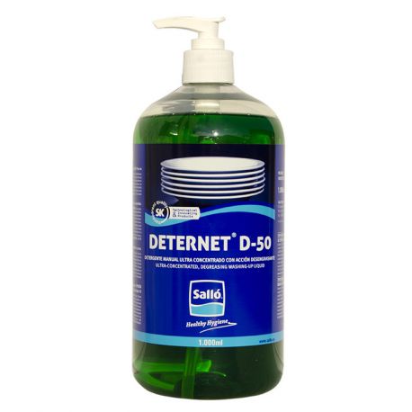 Deternet D-50 manual washing detergent. 1 kg dispenser