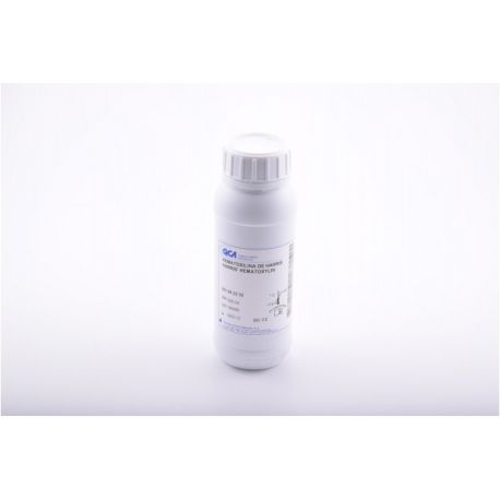 Hematoxylin solution Harris QCA-992232. 500 ml bottle