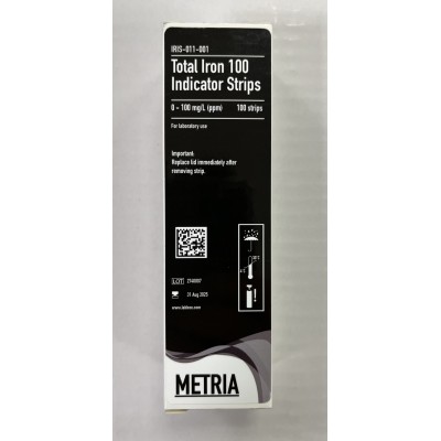 Tires reactives clor 0-0'5-1-3-5 ppm CHL-05. Tub 50 unitats