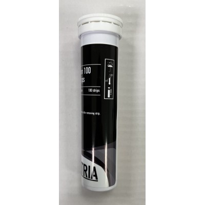 Tires reactives clor 0-0'5-1-3-5 ppm CHL-05. Tub 50 unitats
