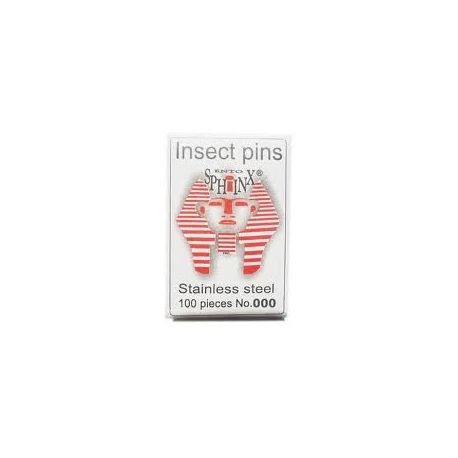 Entomological needles 0.35x38 mm (0). Bag 100 pieces