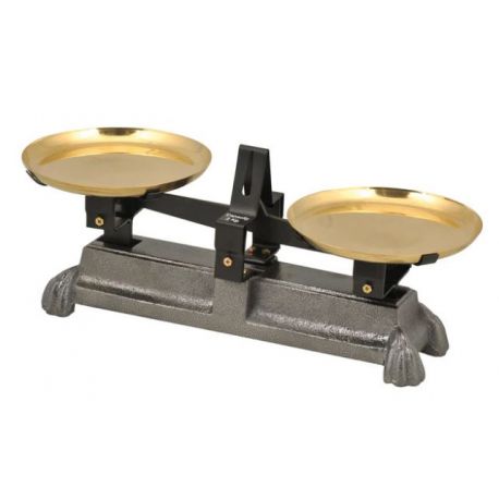 Two-plate balance with weights CH0017B-PH0037C. Capacity 2000 grams in 1 g