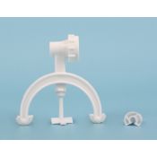 Pinça suport Fischer plàstic. Capacitat 2 buretes