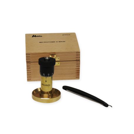 Mechanical handmade microtomeNahita ZPF-001. Cuts 0.01 mm