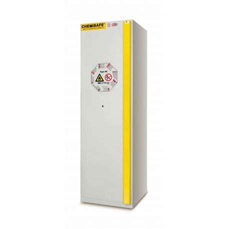 Armari inflamables T-90 amb 1 porta. Mides 595x600x1950 mm