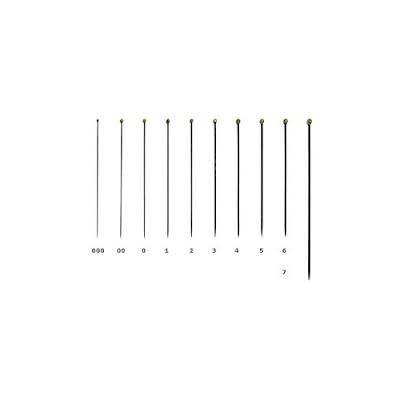 Agulles entomològiques 0.45x38 mm (2). Bossa 100 peces