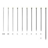 Agulles entomològiques 0.45x38 mm (2). Bossa 100 peces