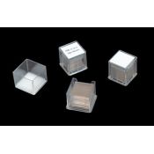 Cobreobjectes quadrats 24x24 mm. Capsa 100 peces