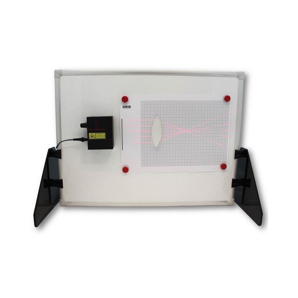 Kit òptica geomètrica DO-108020 amb làser vermell multifeix