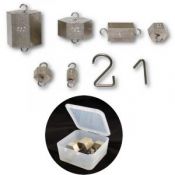 Física 1000754. Blocs masses iguals amb ganxo. Joc 3 cilíndres 