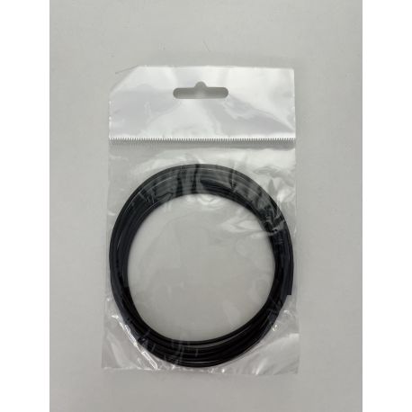 Unipolar electrical connection cable 0.22 mm black. Length 2 meters