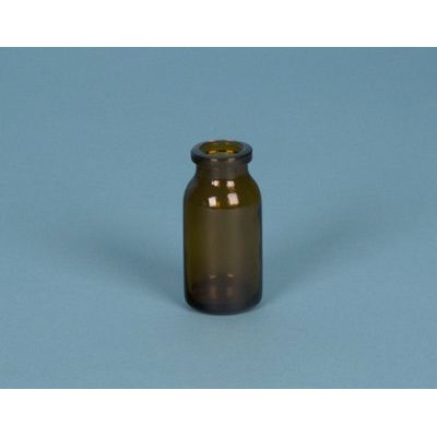 Flascó vidre topazi amb tap rosca. Capacitat 30 ml