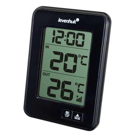 Wezzer L-50 digital indoor-outdoor thermometer. Remote sensor