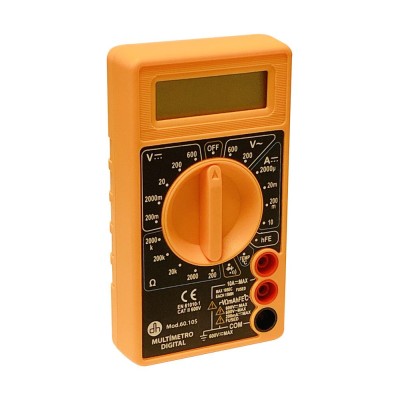 Multímetre digital DH-107. VCA-VCC-ACC