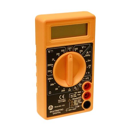 Multímetre digital DH-107. VCA-VCC-ACC