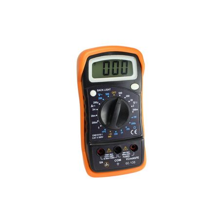 DH-60108 digital multimeter. VCA-VCC-ACC-OHM-HFE