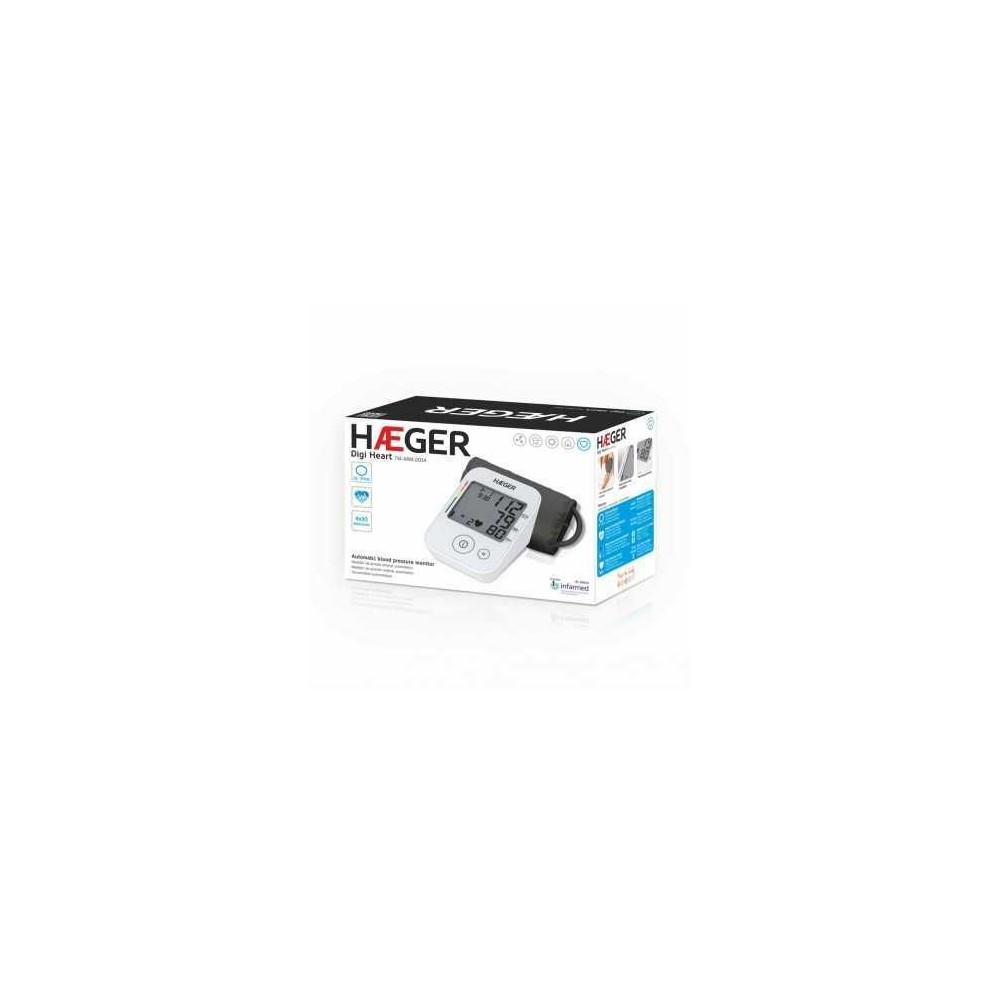 Tensiómetro digital brazo Haeger TM-ARM. Automático 4x30 memorias