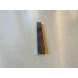 Imán alnico rectangular natural. Medidas 6x12x105 mm.