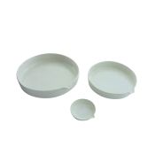 Cápsula porcelana baja fondo plano EVFC-045. Medidas 20x80 mm (45 ml