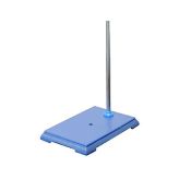 Suport peu plat barra 10x600 mm. Peu fundició 140x200 mm