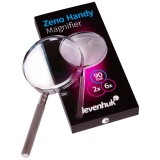 Lupa de mano bifocal ZH-25. Lente orgánica 90 mm (2x-6x)