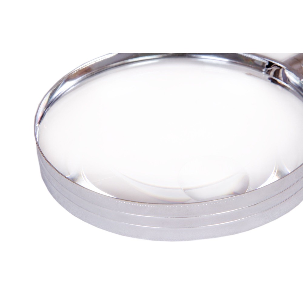 Lupa de mano bifocal M-7515. Lente orgánica diámetro 90 mm (2x-4x)