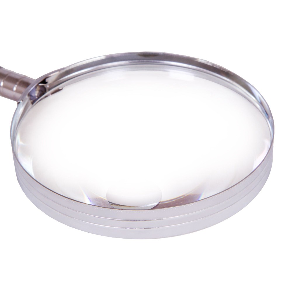Lupa de mano bifocal ZH-27. Lente orgánica 100 mm (2x-4x)