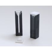 Cubetes espectrofotòmetre quars UV pas 10 mm 0'7 ml. Capsa 2 unitats