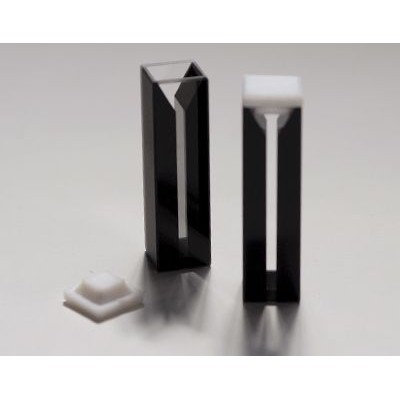 Cubetes espectrofotòmetre quars pas 10 mm 1'0 ml. Capsa 2 unitats