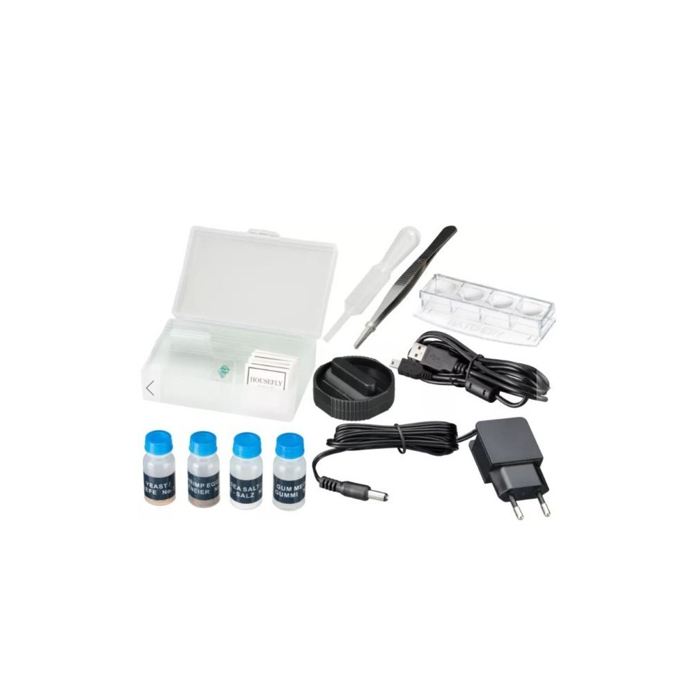 Microscopi Levenhuk 2L-PLUS amb kit experiments. Monocular 64-640x
