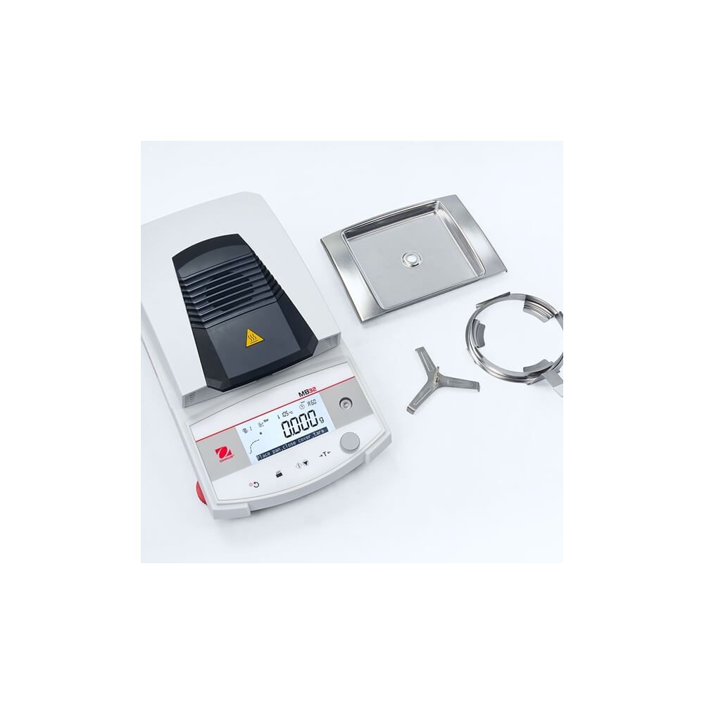 Termobalanza humedad Ohaus MB-62. Capacidad 90 gramos en 1 mg