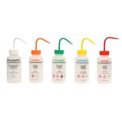 Frasco lavador plástico PELD impreso CKB-012. Etanol 500 ml