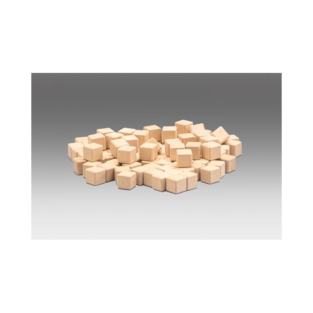 Bloc multibase fusta unitat. Mides 10x10x10 mm