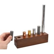 Física 1000754. Blocs masses iguals amb ganxo. Joc 3 cilíndres 