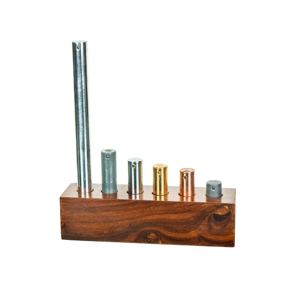 Cilindros masas iguales con orificio 16x50-190 mm PH-0432. Base 6 materiales