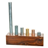 Cilindros masas iguales con orificio 16x50-190 mm PH-0432. Base 6 materiales