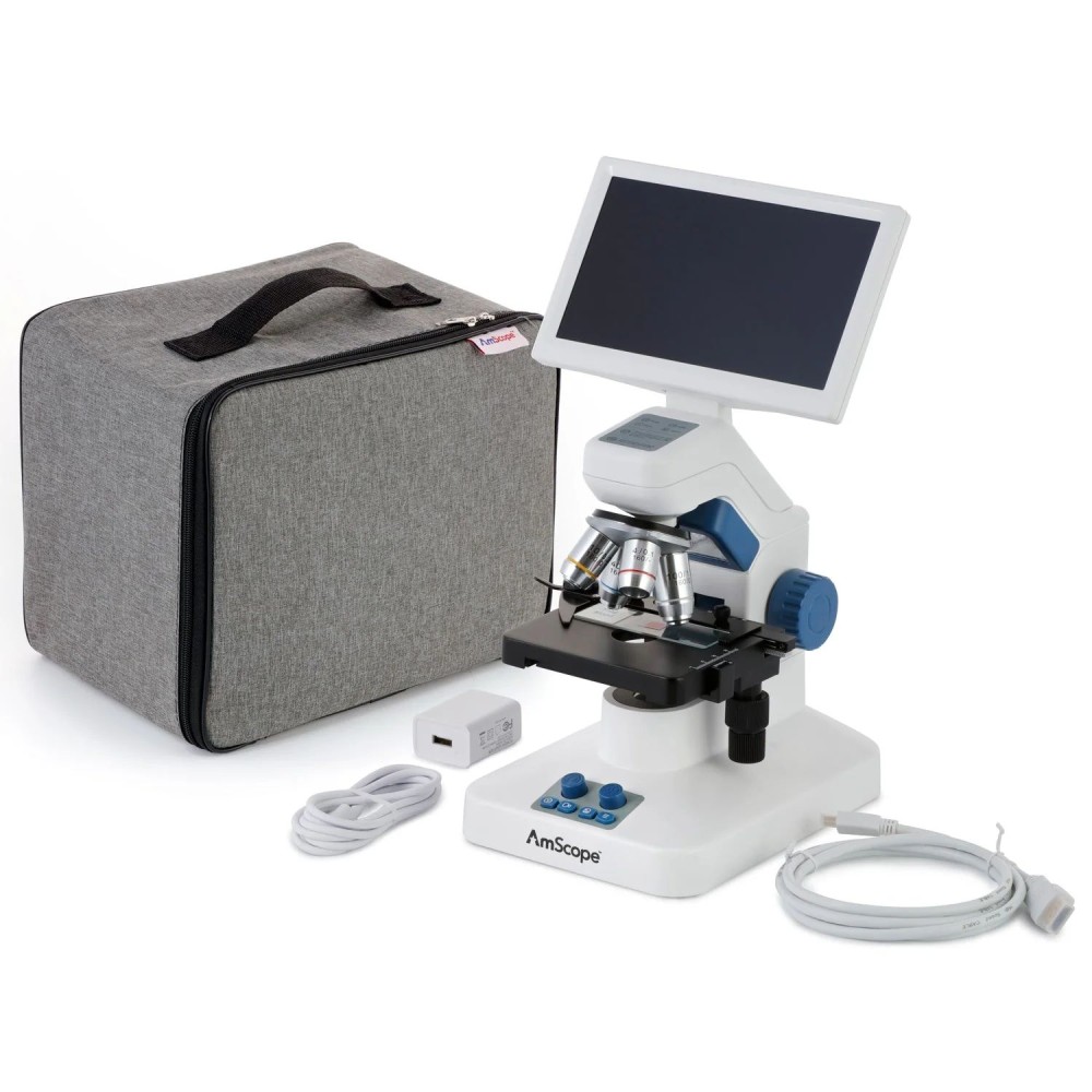 Microscopio Amscope DM300HD. Digital pantalla 7 pulgadas