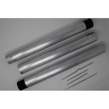 Meteorological cage with metal leg. Capacity 480x220x450 mm