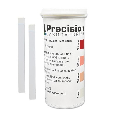 Tires reactives peròxid 0-100-200-400 ppm PER-400. Tub 100 unitats