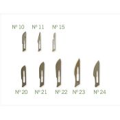 bisturís estèrils d'un sol ús amb fulla forma 15. Capsa 10 unitats