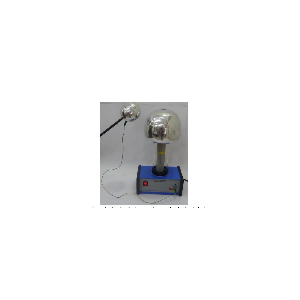 Generador Van de Graaff QLL-014. Longitud guspira 70 mm