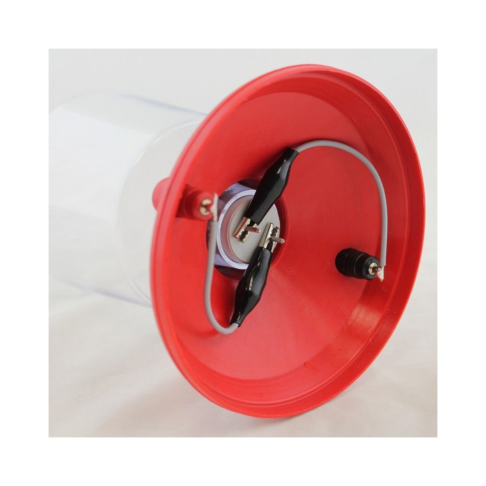 Electrolitzador múltiple DA-102001. Elèctrodes C-Fe-Ni-Cu