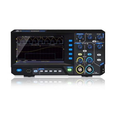 Peaktech P-1400 tabletop oscilloscope. USB 2x5 MHz channels
