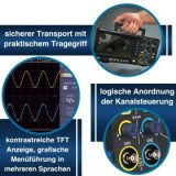 Oscil·loscopi taula Peaktech P-1400. USB canals 2x5 MHz