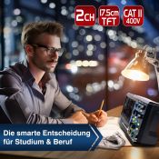 Oscil·loscopi taula Peaktech P-1401. USB canals 2x10 MHz