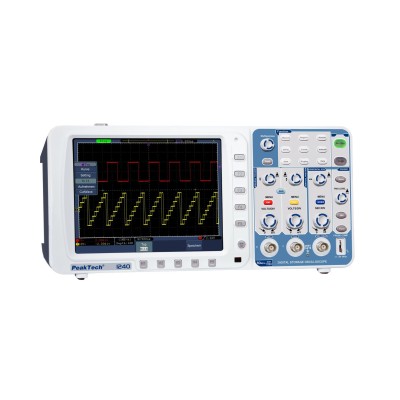 Osciloscopio mesa Peaktech P-1240. USB-LAN-VGA canales 2x60 MHz