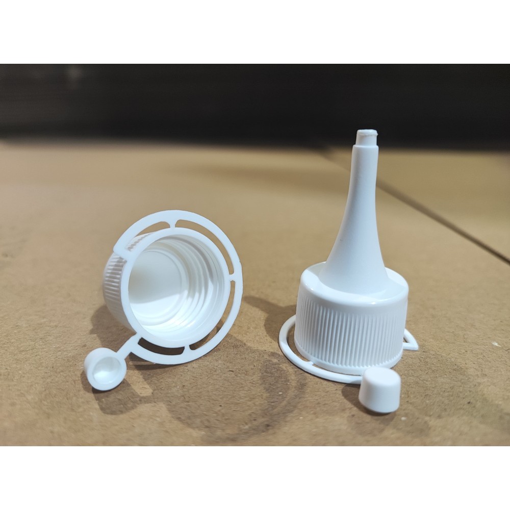 Frasco cuentagotas plástico PELD con cánula. Capacidad 125 ml