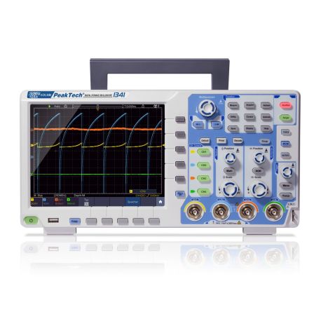 Oscilloscope table Peaktech P-1341. USB-LAN channels 4x100 MHz