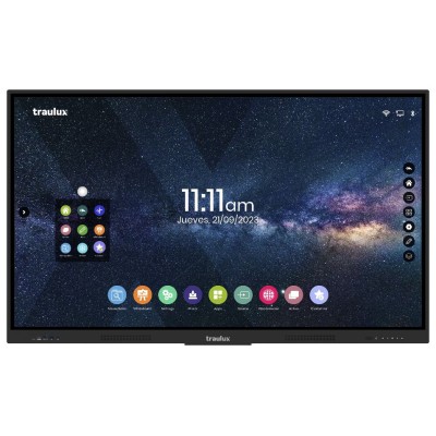 Monitor interactivo Traulux TX-65P. Área 65 pulgadas (1429x804 mm)