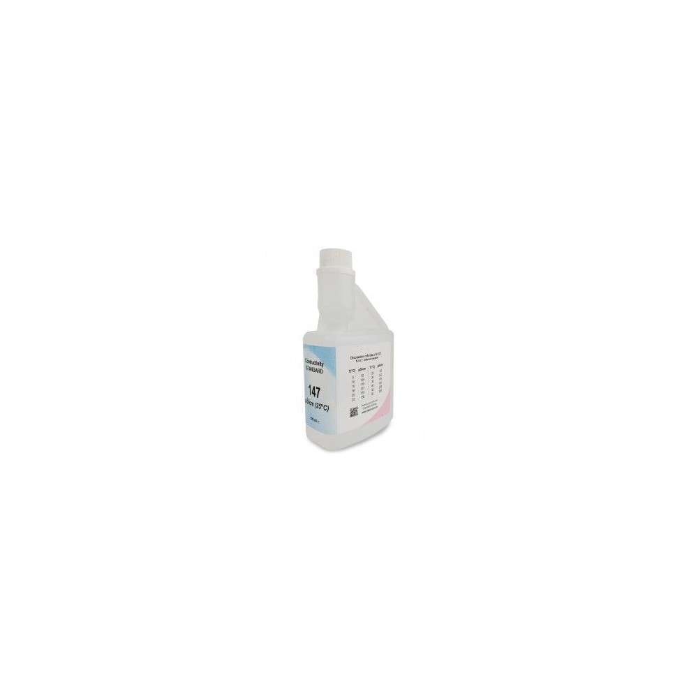 Solució calibrar patró CE 147 uS/cm. Flascó 500 ml